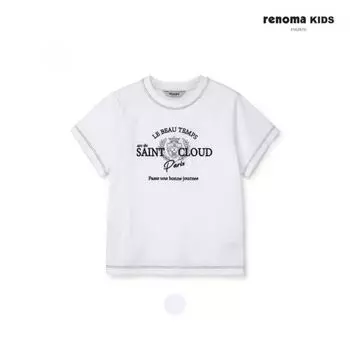 [renoma Kids] Футболка с вышивкой для девочек r2421T161 35 off-white/120