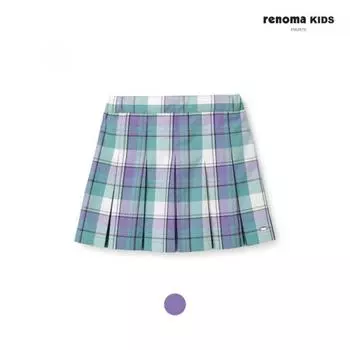 [renoma Kids] Юбка в клетку для девочек, фиолетовая R2422s625 15 purple/120