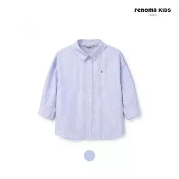 [renoma Kids] Рубашка свободного кроя St 3 4 с рукавами R2421b351 53 sky blue/120
