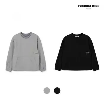 [renoma Kids] Тканая футболка с заниженными плечами r2415T140 black (02)/120