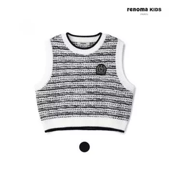 [renoma Kids] Твидовый свободный трикотажный жилет R2411k401 70 DARK NAVY/120