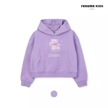 [renoma Kids] Укороченная толстовка с капюшоном Little Bear R2412t124 15 purple/160