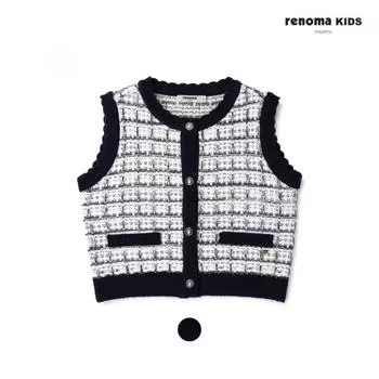 [renoma Kids] Жилет из твида R2411k406 11 navy/130