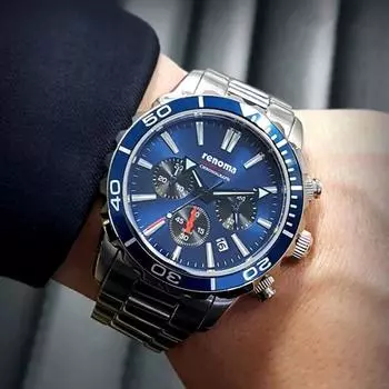 Renoma RE-555 Marine Master Водонепроницаемые мужские часы для дайвера