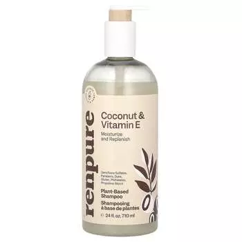 Renpure, Шампунь с кокосом и витамином Е, 24 жидких унции (710 мл)