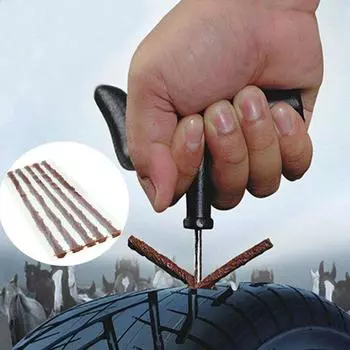 Repair Car Tire Recovery Strip Plug Tire Repair Tools Seal Puncture Tool 10pcs