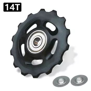 Repair Kit Bicycle Derailleur Plastic Derailleur Pulley High Quality Jockey Wheel 14T