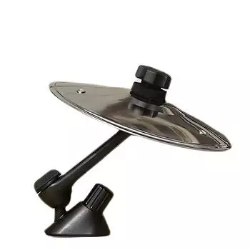 Repair Parts Mini Drum Crash Cymbal Creative Car Drum Air Vent Car Crash Cymbal Automotive Decor Style 1-Silver