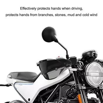 Repair Replacement Parts Protection Modification Enlarge Size Universal Motorcycle Handguards Dirt Bike ATV Protector чёрный