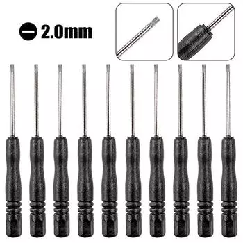 Repair Tool Screwdrivers 2mm 45#steel 82mm / 3.22Inch Cross Screwdrivers 10Pcs Brand New For: Disassemble Toys