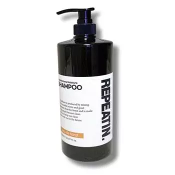 Repeatin Deep Perfume Moisture Protein Shampoo Keratin 1000ppm Гиалуроновая кислота Слабокислотный шампунь Протеиновый шампунь Гипоаллергенный, 1 л, 1 шт.