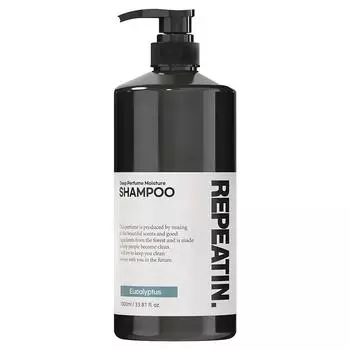 Repeatin Deep Perfume Moisture Шампунь с мягким кислым протеином и ароматом эвкалипта, 1 л, 1 шт.