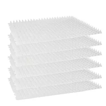 Репеллент для кошек, уличный коврик для скатов, сетка для защиты от кошек, коврик для защиты растений от домашних животных прозрачный