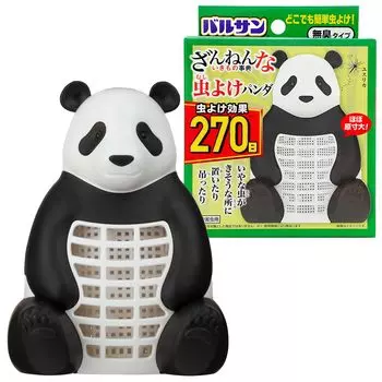 Репеллент от насекомых Balsan Panda Kimono Можно использовать как для подвешивания, так и для размещения. Эффект отпугивания насекомых длится около 270 дней. Широкое распространение с