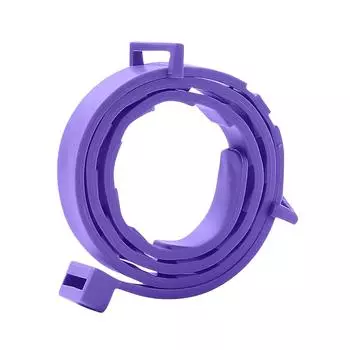 Репелленты для домашних животных Ошейник в штучной упаковке Регулируемый ошейник против комаров и блох Репелленты от клещей и насекомых Товары для домашних животных для кошек и собак One Size фиолетовый