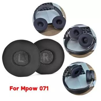 Replaceable Memory Headphone Earpads for Mpow 071 Headphone Comfortable Ear Pads Earcups Headset Accessories