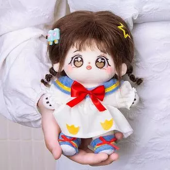 Replacement 20cm Cotton Doll Dress Clothing Skirt Plush Toy Clothes 20cm Cotton Doll style A