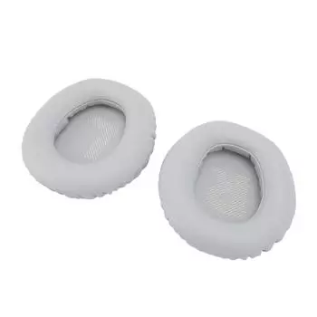 Replacement Ear Pads Professional Soft Protein PU Leather Comfortable Ear Cushion for Q100 Gray серый