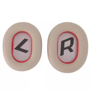 Replacement Ear Pads Soft Protein Leather Replaced Earpads Cushions for Plantronics Backbeat Pro2 белый