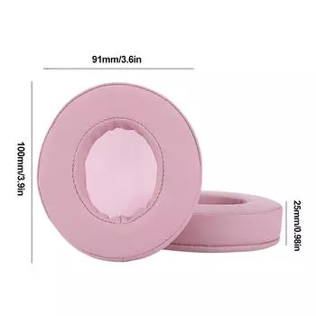 Сменные амбушюры, амбушюры из пены с эффектом памяти, амбушюры из протеиновой кожи, чехол для наушников Razer Kraken X розовый