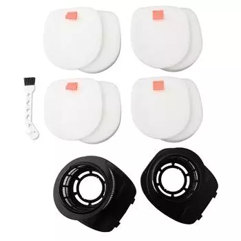 Replacement Filters For Shark IZ201 IZ251 IZ202 IZ252 IZ103UKGB Vacuum Cleaner Sponge Filter Felt Filter Cleaning Brush Set CHINA