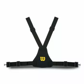 Replacement Harness for Chest Protector Baseball Rigid Replacement Protector Harness Umpire Gear WTA6796BL Black [Wilson] (For Referees) чёрный
