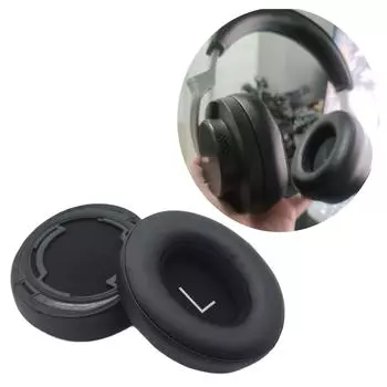 Replacement Sponges Ear Pads Ear Cushions Cover for Shure AONIC50 AONIC40 SRH1540 Headphones Earmuffs Headsets Sleeve