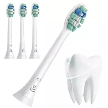 Сменные насадки для зубной щетки, совместимые с Philips Sonicare для C3 C2, насадки для электрической зубной щетки Sonicare C2 Optimal