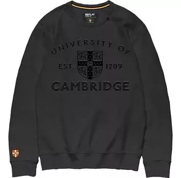 Replay Dyed Brushed Cotton свитшот S