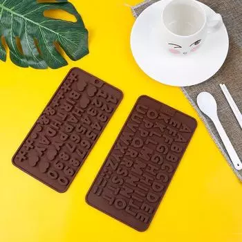 Reposteria Буквы Силиконовые Формы Для Выпечки Цифры Подставка Для Торта Легко Разъемная Упаковка День Рождения Еда Happy Grade Украшения Посуда Для Выпечки Бар