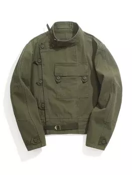 Репринт 60-х годов шведская армейская модель мотоциклетной куртки Outdoor Jacket XXL [Norman] зелёный