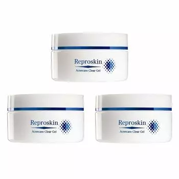 Reproskin LIGHT AC Clear Gel 50 г Только для красных угрей Для детей от 15 лет и старше Профилактика угрей Дикалия Глицирризинат Подростки Мужчины Женщины