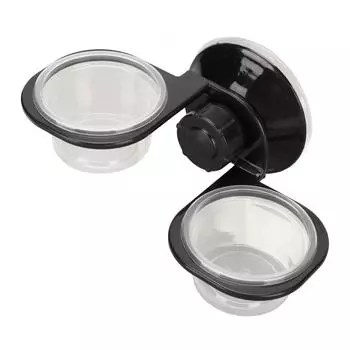 Reptile Food Water Feeding Bowl Multipurpose Dual Fixed Reptiles Hanging Water Basin for Home