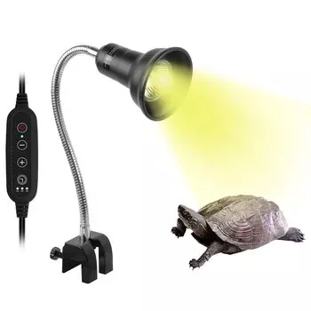 Reptile light ultraviolet light turtle uvb uva turtle reptile thermal light for amphibians turtle sunbathing light heater 50w