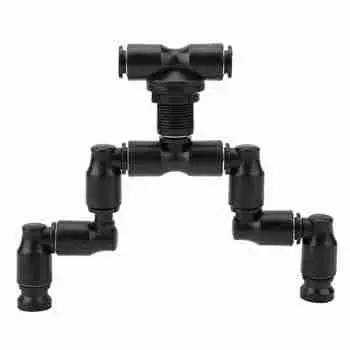 Рептилии Туманообразователь Туманный спринклер Rainforest Tank 360 Регулируемая система аквариума Connect 1/4 Tub