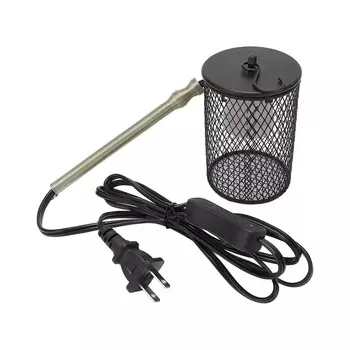 Рептилия Тепловая Лампа Абажур Профессиональный Безопасный Предотвращает Ожоги Абажур для Изоляционной Лампы Рептилии для