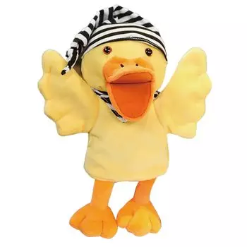 RERACO Ручная кукла-марионетка Животное Акула Свинья Динозавр Утка Мягкая игрушка Свинья Кукла-марионетка Кукольный кукольный театр Животное (Утка)