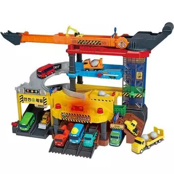 Rescue Tayo экскаватор, тяжелая техника, игровой набор, разные цвета, популярные корейские игрушки