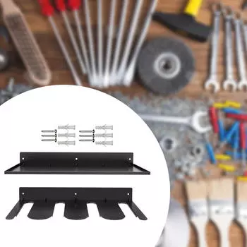 Решение для хранения электродрелей Настенный органайзер для инструментов в комнате Lower Shelf