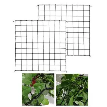 Решетчатая сетка Scrog Net с 4 крючками Простая установка Огурец Садоводство Садоводство Сверхмощный M