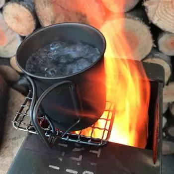 Решетка для гриля для кемпинга, сетчатый гриль из нержавеющей стали, гриль для бушкрафта, стойка для кемпинга для приготовления пищи на огне, барбекю, походный костер, рейтинг