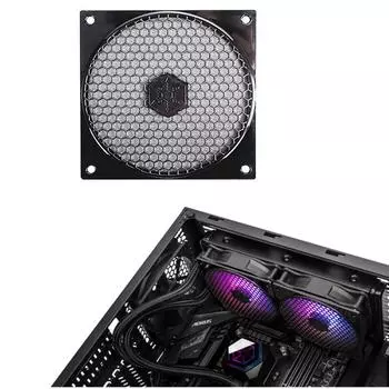 Решетка для корпусного вентилятора 120 мм Сотовая пылезащитная крышка Пылевой фильтр Сетка Защитная решетка 1 шт.