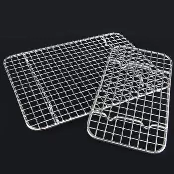Решетка для охлаждения хлеба для барбекю из нержавеющей стали, подставка для сушки, решетка для охлаждения, противень для выпечки, бытовые инструменты для выпечки, кухонные принадлежности S