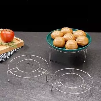 Решетка для приготовления пельменей на пару, подставка для пароварки, круглая посуда для приготовления пищи, подставка, кастрюля для приготовления на пару, бытовая 16CM-Short