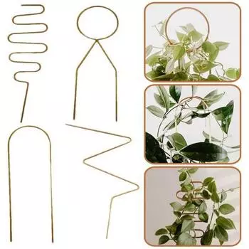 Решетка для растений, нержавеющая многофункциональная металлическая стойка для выращивания виноградной лозы, садовые принадлежности C