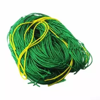 Решетка для сада, сетка для лазания, сетка для растений, зеленая фасоль, огурец, веревка, нейлон