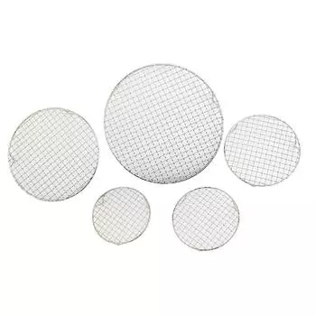 Решетка для выпечки на противне Решетка для барбекю с антипригарным покрытием Круглая решетка для выпечки на гриле с горячей поверхностью 165mm