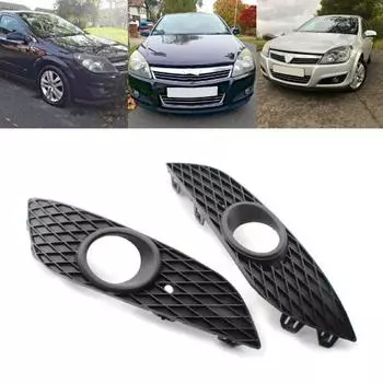 Решетка противотуманной фары Левая установка Черный Надежный Легкий правый Износостойкий корпус фары дальнего света