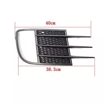 Решетка противотуманной фары переднего бампера автомобиля Спойлер Для Volkswagen Golf VI MK6 2008.10-2013 Накладка на противотуманную фару Веко Глаз Нож для ветра