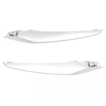 Решетка противотуманных фар переднего бампера 51117293105 Декоративная планка противотуманных фар 51117293106 Серебристый для BMW 3 серии Sport Line F30 F31 2012-2017